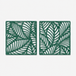 Wandpanelen Palms - Green 120/120