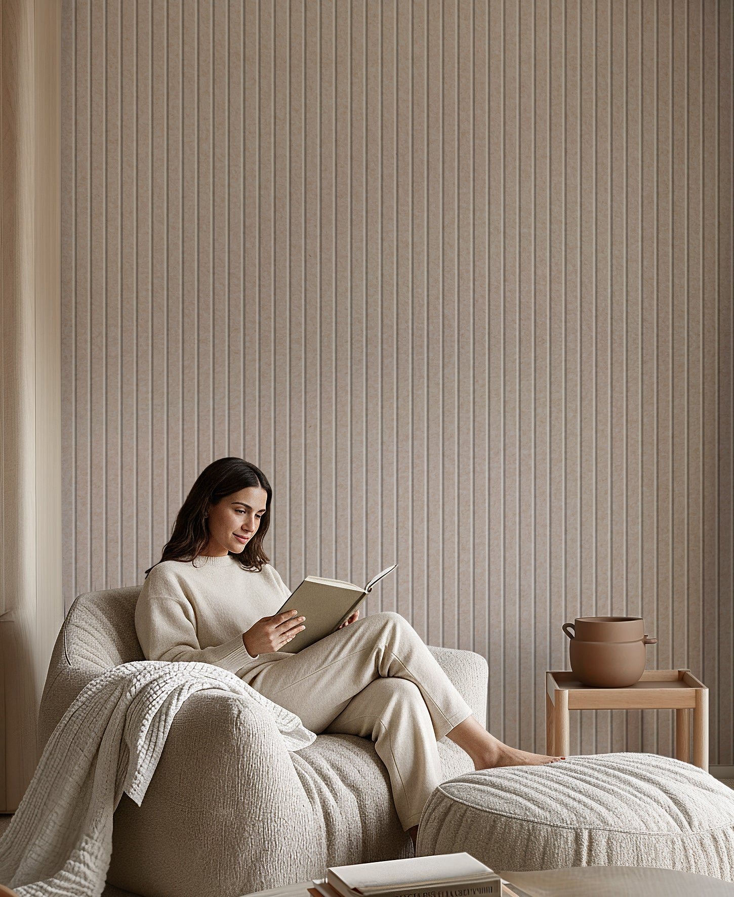 Akoestische Wand Stripes