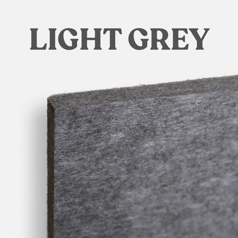 Akoestische wand Stripes - Light Grey