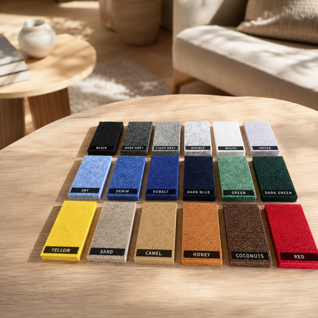 Kleuren Samples