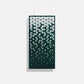 Triangle Rain Hangpaneel - Dark Green 60/120