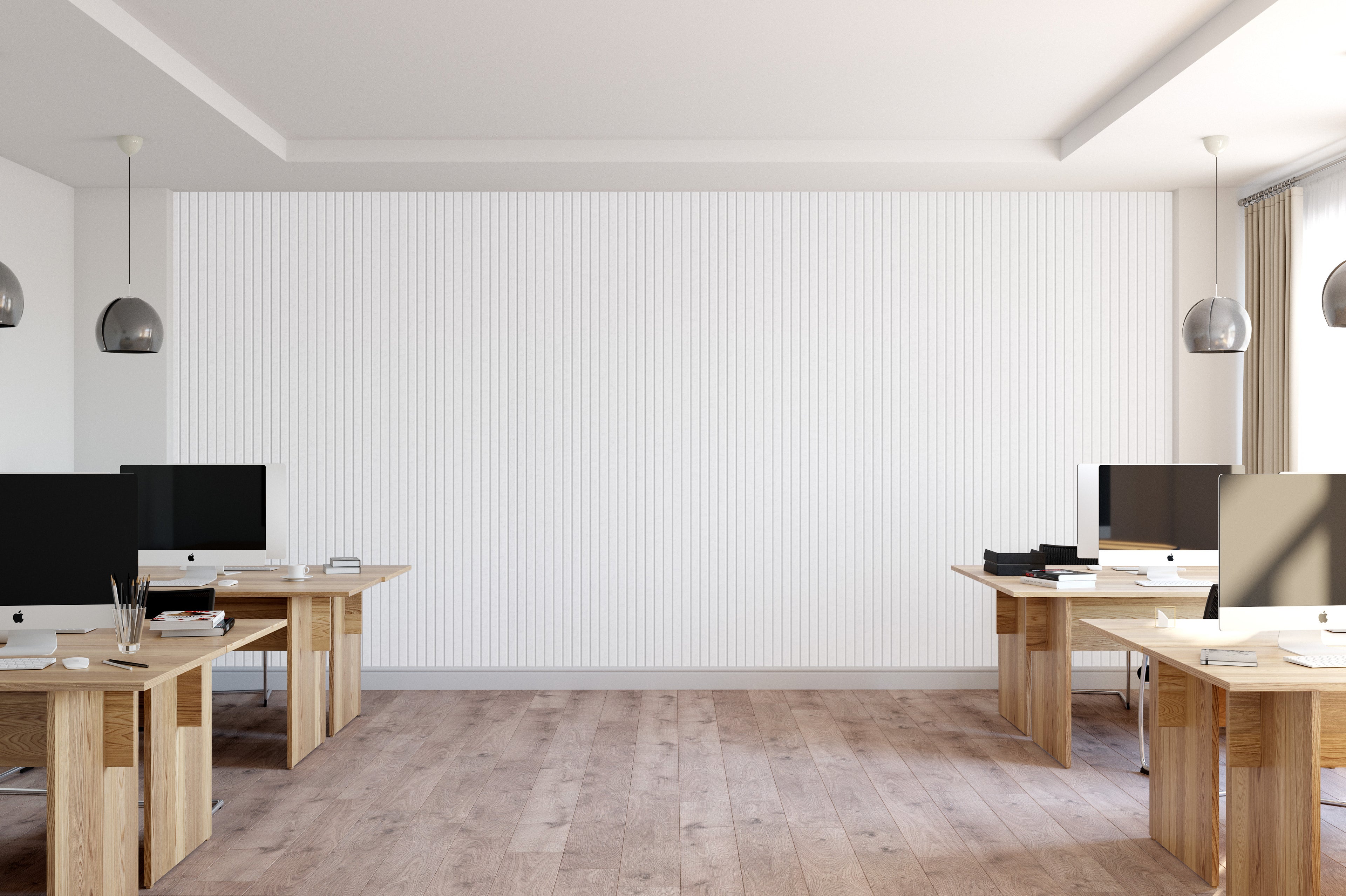 5x Stripes - 60 x 240 - White